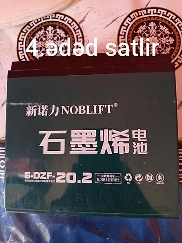 NOBLIFT 6-DZF-20.2 akkumulyatorlar - Tip: Qurğuşun-turşu (Pb), dərin at lalafo.az NOBLIFT 6-DZF-20.2 akkumulyatorlar - Tip: Qurğuşun-turşu (Pb), dərin