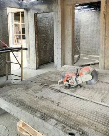 seyfi qapi: Beton kesimi beton kesen beton desen səssiz tozsuz səliqəli titrəyiş — 7