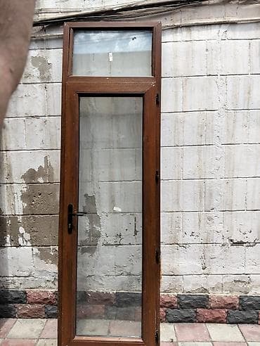 100azn az işlənmiş plastik qapı. ölçü 82.2sm eni/ 272.4 sm uzunluq — 1