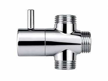 Duş troyniki 15x15x15 / 3-yollu keçirici klapan - Təyinat: Duş