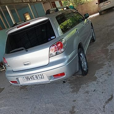 arxa şuşə: Mitsubishi Outlander: 2.4 l | 2002 il 315594 km Krossover — 8