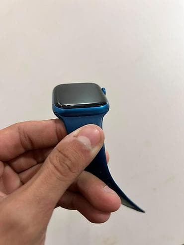 apple watch w26: İşlənmiş, Smart saat, Apple, Sensor ekran, rəng - Mavi — 2
