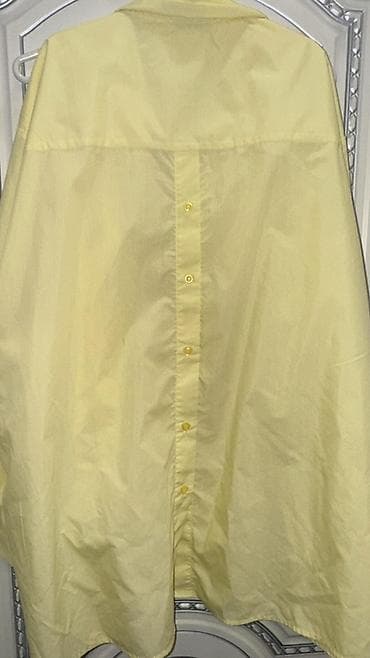 paltar qadin: Oversize sarı köynək, yeni, 34 razmer — 2