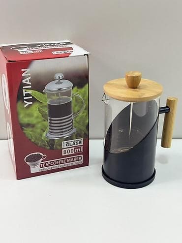 Rəng - Qara, Dəm caydanı, Şüşə, 0,7 bucket volume l — 1