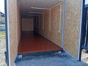 beton konteyner: İzolyasiyalı konteyner – 40 fut - Ölçü: 12 m uzunluq, 2,4 m en, 2,9 — 4