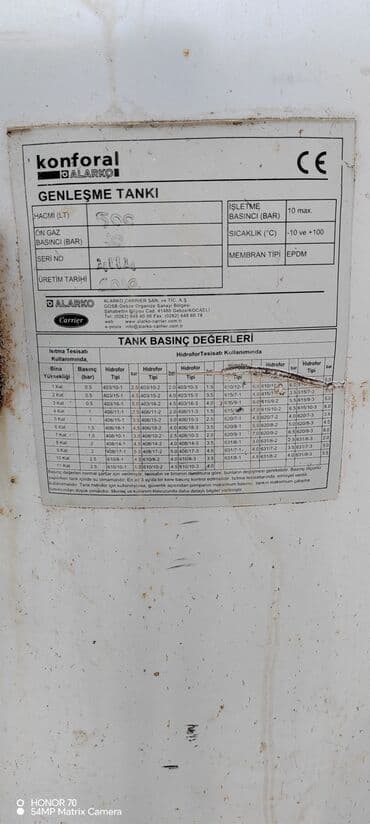 çən: Bak, Metal, 500 l l, İşlənmiş, Ödənişli çatdırılma — 4