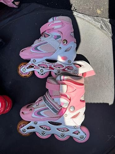 bas gitara: Uşaq üçün təkərli konki (inline skate) – FEIYUE markası - Rəng — 1