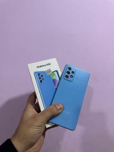 Lincoln: Samsung Galaxy A52, 128 ГБ, цвет - Голубой — 2