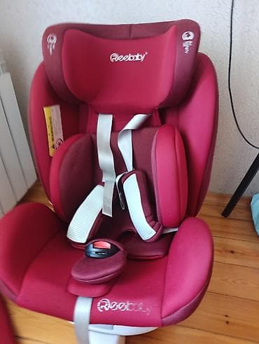 isofix: Uşaq avtomobil oturacağı – Reebaby - Rəng: tünd qırmızı/bordo - — 1