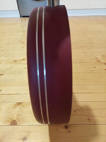 aluminum list: Tava, rəng - Qırmızı, Alüminium, 24 sm, Türkiyə — 2