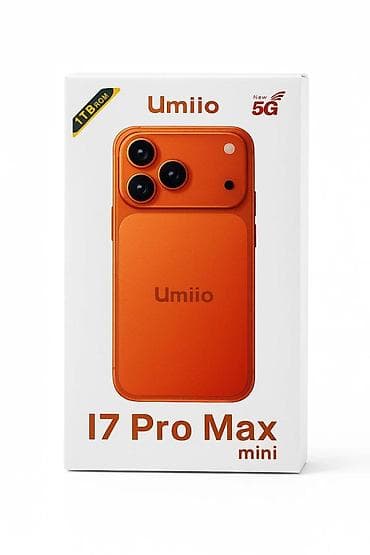 1tb hdd: Kateqoriya: Telefonlar Brend: Umiio Model: 17 Pro Max Orange (I7 Pro — 1