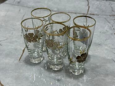 boqema qablar: Rümkalar, Şüşə, 6 ədədli dəst — 3