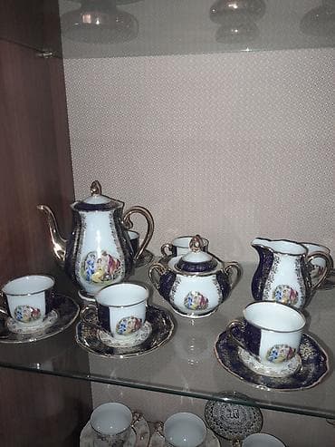 Çay dəsti, rəng - Göy, Farfor, Madonna, 6 nəfərlik, Çexiya lalafo.az -da Çay dəsti, rəng - Göy, Farfor, Madonna, 6 nəfərlik, Çexiya