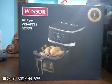 Məhsullar toplusu – mətbəx və təmizlik üçün 1) WNSOR Air Fryer -