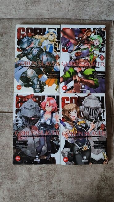 липотрим в железной банке: Vinland saga 5-li set - 40 azn (satıldı) Goblin slayer 4-lü set - 28 — 1