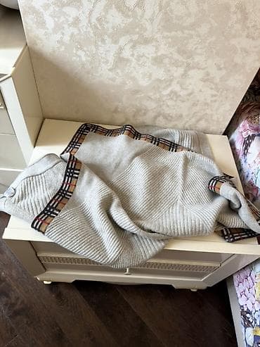 Süfrələr: Rəng - Boz Yun Pled — 2