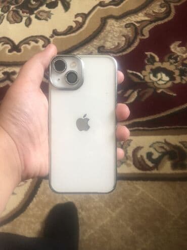 чехол на телефон fly fs458 stratus 7: IPhone 13, Белый, Face ID — 1