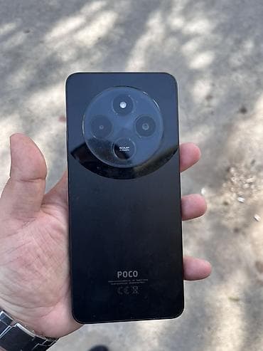 32 gb telefonlar: Poco C75 5G, 256 GB, rəng - Qara, Barmaq izi — 1