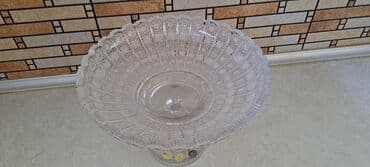 tom xrustal: TOM XRUSTAL MEYVE QABİ. 35sm. Tezedir. İşlenmeyib. Real alicilar — 4