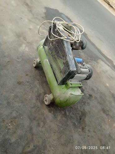 alətlər qutusu: Forte markalı hava kompressoru Xüsusiyyətlər: - Üfüqi silindrik hava — 4