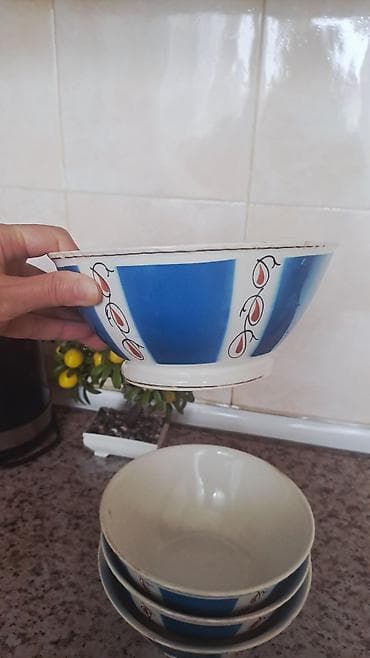 antik xalca: Kasalar, 4 ədədli dəst, Keramika — 3