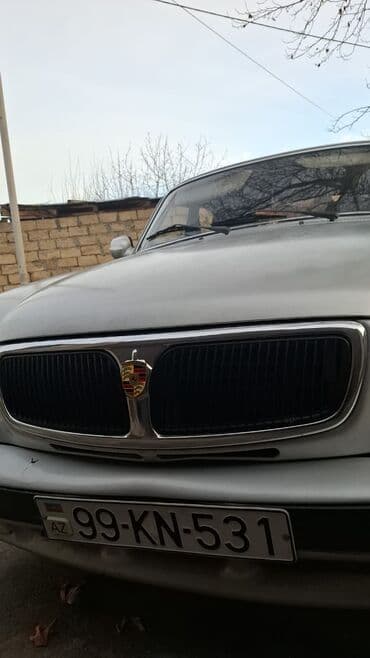 hyundai запчасти баку: GAZ Volga 3110, gümüş rəng, sedan gövdə. - Mühərrik: benzin, mexaniki — 8