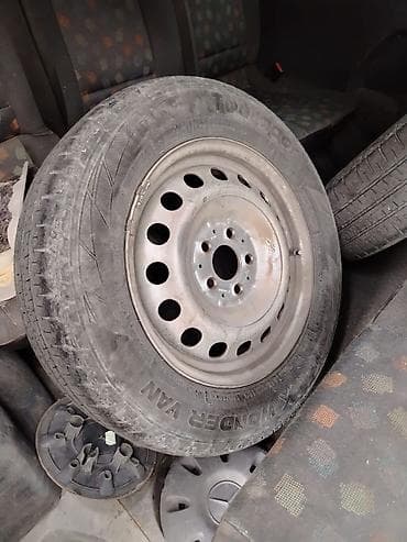 111 mator satilir: Mercedes Vito üçün 2 ədəd təkər diski ilə birlikdə. - Növ: polad — 1