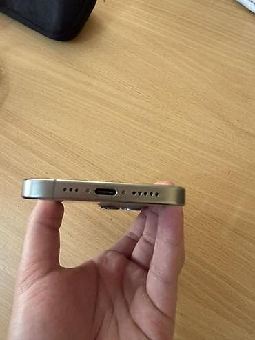 usb kabel iphone: IPhone 15 Pro, 256 GB, Natural Titanium, Face ID — 3