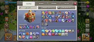 maşn oyunu: Clash of Clans hesabı – yüksək səviyyəli əsas kənd və zəngin resurslar — 3