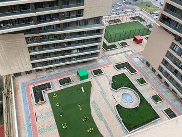 yeni guneslide kiraye ev: Yasamalda Granda həyətdə 27 mertebeli binanın 16-ci mərtəbəsində — 7