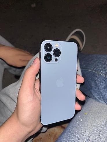 IPhone 13 Pro Max, 256 ГБ, Sierra Blue, Беспроводная зарядка
