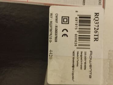 əl ventilyatoru: Tozsoran Rowenta, Quru təmizləmə — 5