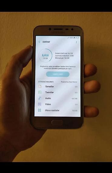 Audio: Samsung Galaxy J2 2016, 16 GB, rəng - Qızılı, İki sim kartlı — 1