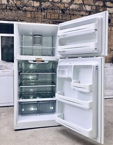 playstation 4 nece manatdir: Yeni 2 qapılı Soyuducu Satılır, rəng - Ağ, Dispenserli — 3