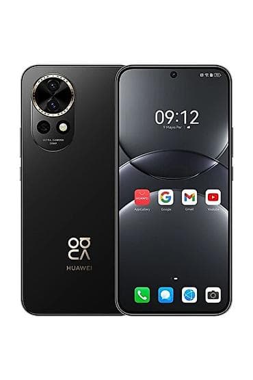 Huawei nova 13, 512 GB, rəng - Qara, Barmaq izi