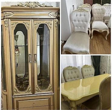 İşlənmiş, Masa və oturacaqlar