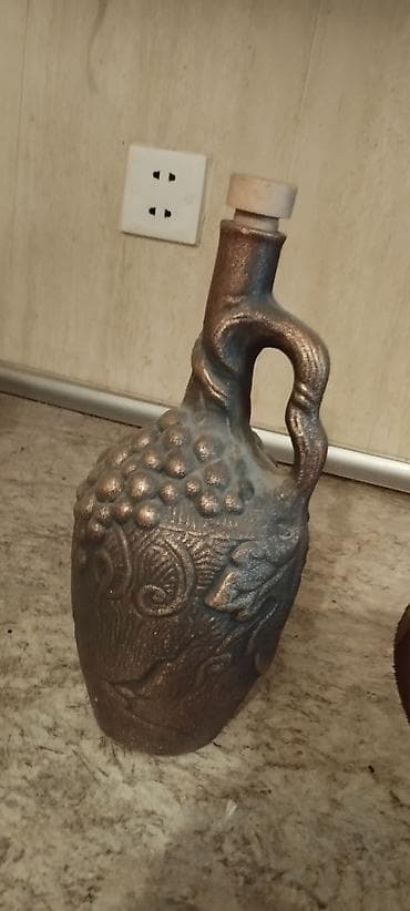 xrustal qab: Rəng - Qəhvəyi, Keramika — 1