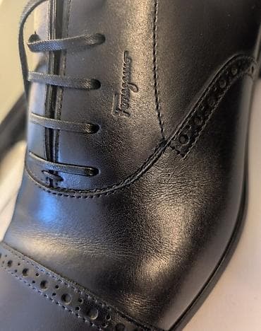 Botinkalar: SALVATORE FERRAGAMO– Orijinal İtalyan Dəri Ayakkabı Lüks İtalyan — 2