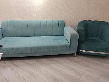 divan satisi: Divan, İşlənmiş, Açılmayan, Bazasız, Vеlur parça, Çatdırılma yoxdur — 1