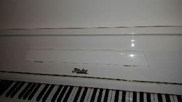 yamaha piano qiymeti: Pianino Cexiya stehsalı olan, Zəmanətli Ağ rəngli. Cadırılma və — 2