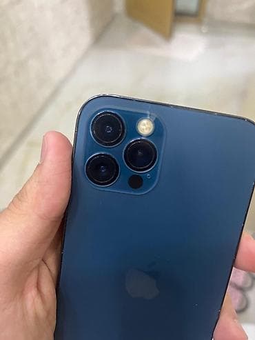 12 ayfon: IPhone 12 Pro, 128 GB, Pacific Blue, Simsiz şarj — 3
