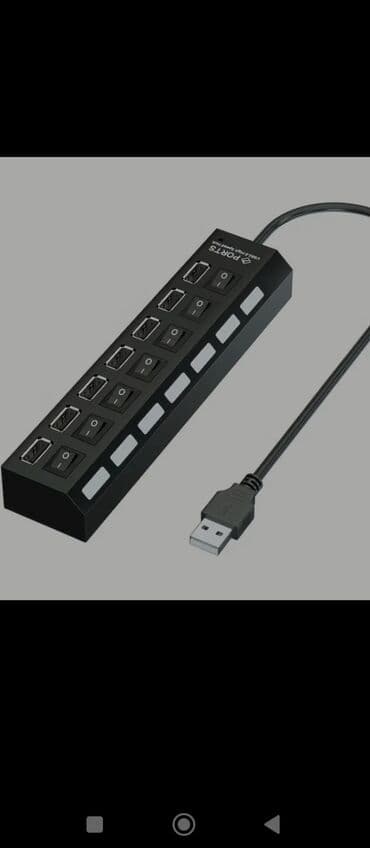 комплектующие для пк баку: USB hub 7 port — 1
