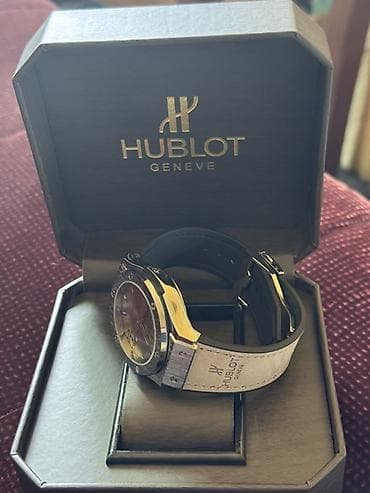 saatlar: Hublot Geneve avtomatik kişi qol saatı - Brend: Hublot Geneve - — 2