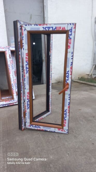 plastik qapi pencere setkasi: RƏNGLİ Plastik Pəncərə və Qapılar 60x120 bir ədədi 99 man — 3