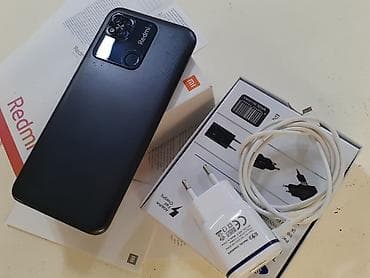 tecno pova 2: Redmi 10A, 128 GB, rəng - Qara, Zəmanət, Düyməli, Sensor — 10