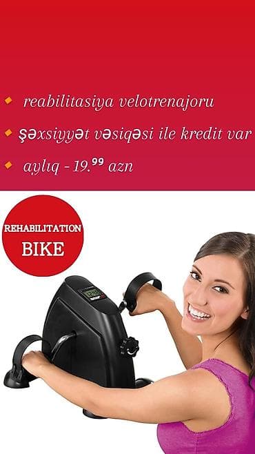 Velo, trenajor, velotrenajor, reabilitasiya 🪪 şəxsi̇yyət vəsi̇qəsi̇