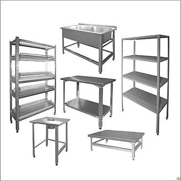 nerj: Paslanmayan poladdan peşəkar mətbəx avadanlıqları komplekti - — 1