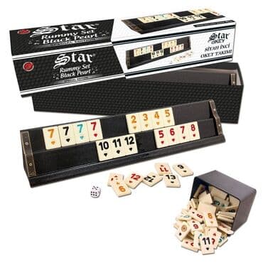 Darts: Okey oyunu "Star". Made in Türkiyə. Materialı taxtadır. "Star Rummy