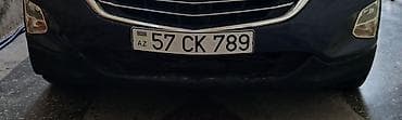99 masin: - AZ qeydiyyat nişanı: 57 CK 789 gencededi — 1