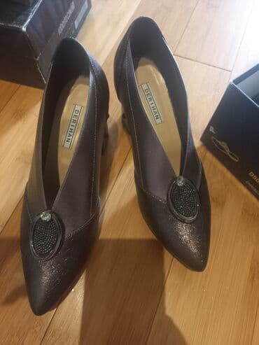 туфли новая не одевала не разу: Tuflilər, Ölçü: 38, rəng - Qəhvəyi, Yeni — 5